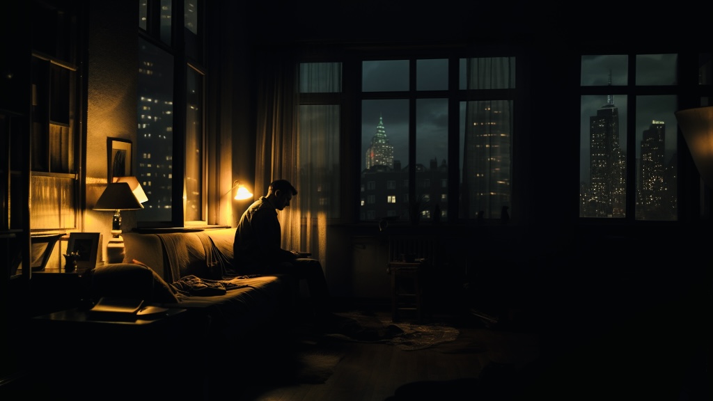 夜里独自坐在窗边发呆，有助于缓解来自六月的焦虑